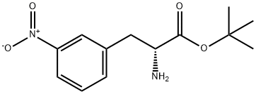 3-硝基-D-苯丙氨酸叔丁酯, 1241680-52-3, 结构式