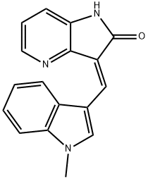 (E)-3-((1-Methyl-1H-Indol-3-Yl)Methylene)-1H-Pyrrolo[3,2-B]Pyridin-2(3H)-One|1243657-78-4