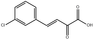 3-巴豆酸-4-(3-氯苯基)-2-氧化,(3E), 1244025-00-0, 结构式