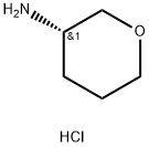 (S)-3-氨基四氢吡喃盐酸盐, 1245724-46-2, 结构式