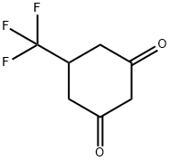 5-(Trifluoromethyl)cyclohexane-1,3-dione Struktur