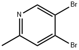 4,5-dibromo-2-methylpyridine 结构式