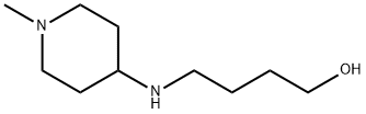 4-[(1-Methyl-4-piperidinyl)amino]-1-butanol 2HCl Struktur
