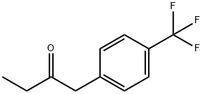 1-[4-(TRIFLUOROMETHYL)PHENYL]BUTAN-2-ONE Structure