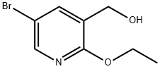 (5-Bromo-2-ethoxypyridin-3-yl)methanol Struktur