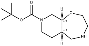 Cis-Tert-Butyl-Octahydropyrido[4,3-F][1,4]Oxazepine-8(2H)-Carboxylate Structure