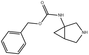 Benzyl 3-azabicyclo[3.1.0]hexan-1-ylcarbamate Structure