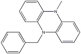 Phenazine, 5,10-dihydro-5-methyl-10-(phenylmethyl)- 化学構造式