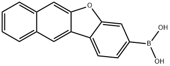 苯并[B]萘并[2,3-D]呋喃-3-基硼酸 结构式