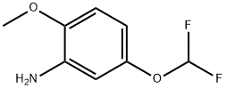 5-(二氟甲氧基)-2-甲氧基苯胺, 1256627-90-3, 结构式