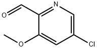5-Chloro-3-methoxy-pyridine-2-carbaldehyde Structure