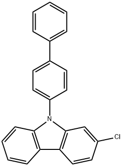9-联苯基-2-氯-咔唑, 1259388-62-9, 结构式