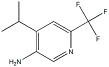 4-propan-2-yl-6-(trifluoromethyl)pyridin-3-amine|