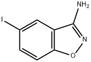 5-碘苯并[D]异恶唑-3-胺, 1260812-04-1, 结构式