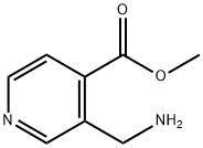 3-(氨基甲基)异烟酸甲酯, 1260813-08-8, 结构式