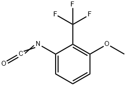 1-Isocyanato-3-methoxy-2-(trifluoromethyl)- Benzene Structure