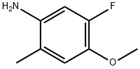 5-Fluoro-4-methoxy-2-methyl-phenylamine,1263299-46-2,结构式