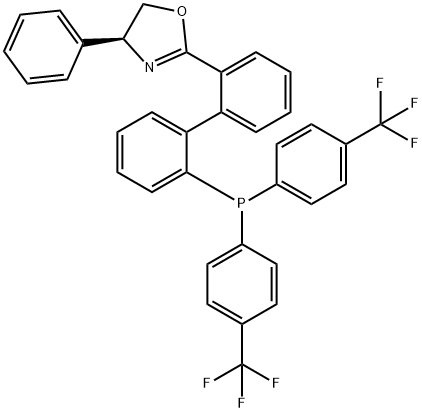 1266398-39-3 (S)-2-(2'-(双(4-(三氟甲基)苯基)膦基)-[1,1'-联苯]-2-基)-4-苯基-4,5-二氢噁唑