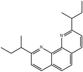 2,9-ジ-sec-ブチル-1,10-フェナントロリン 化学構造式