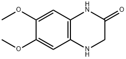 6,7-DIMETHOXY-1,2,3,4-TETRAHYDROQUINOXALIN-2-ONE Structure