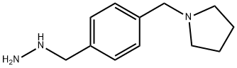 1-(4-(hydrazinylmethyl)benzyl)pyrrolidine,1269480-69-4,结构式