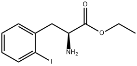 L-2-碘苯丙氨酸乙酯, 1270287-40-5, 结构式