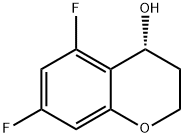 (R)-5,7-difluorochroman-4-ol Struktur