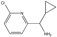 (6-chloropyridin-2-yl)(cyclopropyl)methanamine Structure