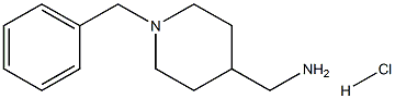 (1-benzylpiperidin-4-yl)methanamine hydrochloride Struktur