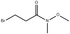 3-Bromo-N-Methoxy-N-Methyl-Propionamide Structure