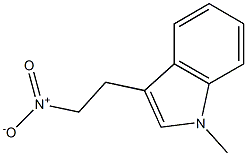 1H-Indole, 1-methyl-3-(2-nitroethyl)- 结构式