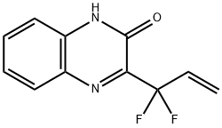 3-(1,1-difluoroallyl)quinoxalin-2-ol Structure