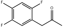 1-(2,4,5-trifluorophenyl)propan-2-one Structure