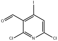 2,6-dichloro-4-iodonicotinaldehyde Structure