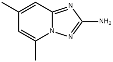 [1,2,4]Triazolo[1,5-a]pyridin-2-amine, 5,7-dimethyl- Structure