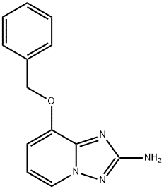 [1,2,4]Triazolo[1,5-a]pyridin-2-amine, 8-(phenylmethoxy)- Structure