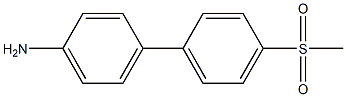 4-(4-methylsulfonylphenyl)aniline Structure