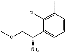 (S)-1-(2-chloro-3-methylphenyl)-2-methoxyethanamine Structure