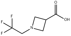 1-(2,2,2-Trifluoroethyl)azetidine-3-carboxylic acid Structure