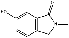 6-Hydroxy-2-methylisoindolin-1-one Structure