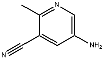 5-氨基-2-甲基烟腈, 1346542-14-0, 结构式