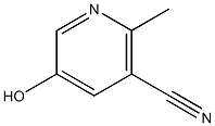 5-Hydroxy-2-methylnicotinonitrile 结构式