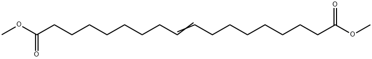 9-Octadecenedioic acid, dimethyl ester Structure