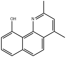 2,4-dimethylbenzo[h]quinolin-10-ol Struktur