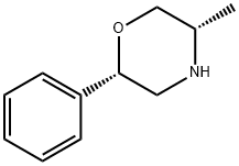 (2S,5S)-5-methyl-2-phenylmorpholine Struktur