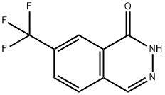 7-(三氟甲基)-1(2H)-酞嗪酮 结构式
