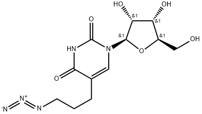 5-(3-Azidopropyl)uridine Struktur