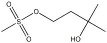 3-羟基-3-甲基丁基甲磺酸酯 结构式
