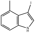 3-iodo-4-methyl-1H-indole Structure