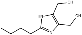 2-正丁基-4,5-二羟甲基咪唑,136317-69-6,结构式
